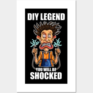 Funny DIY Home Improvements Shocking Design Posters and Art